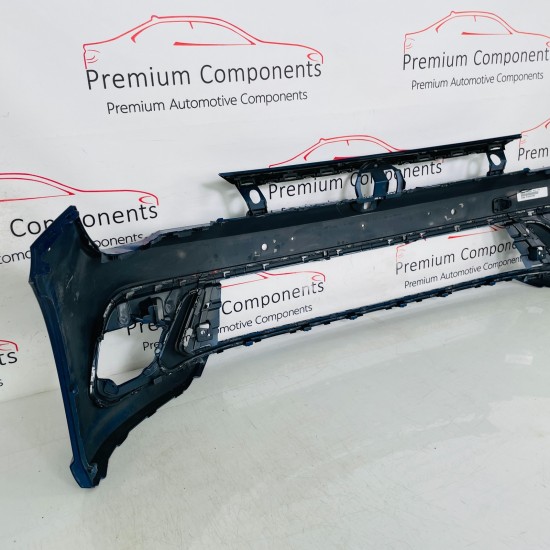 VW Polo Front Bumper Mk6 R-line Genuine Blue 2gs807221h | 2017-2022 [Bd23]
