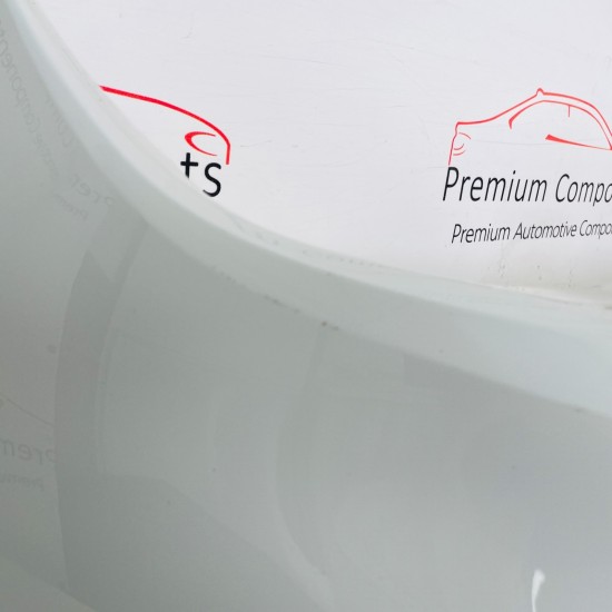 VW Polo Front Bumper Mk6 R Line Genuine White 2gs807221h | 2022-2024 [Bd40]