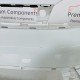 VW Polo Front Bumper Mk6 R Line Genuine White 2gs807221h | 2022-2024 [Bd40]