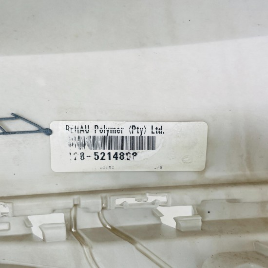 VW Polo Front Bumper Mk6 R Line Genuine White 2gs807221h | 2022-2024 [Bd40]