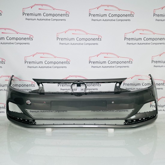 VW Polo Front Bumper Mk6 Se 2g Genuine Grey 2gs807221 | 2017-2020 [Be22]