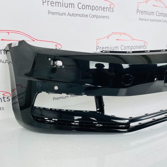 VW Touran Front Bumper Mk2 Highline Genuine Black 5ta807221a | 2015–2020 [ao88]