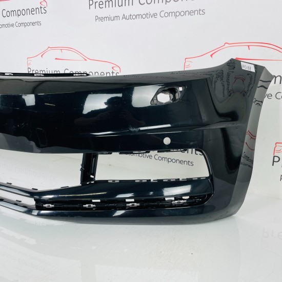 VW Touran Front Bumper Mk2 Highline Genuine Black 5ta807221a | 2015–2020 [ao88]