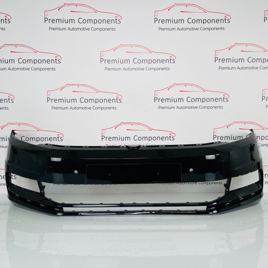 VW Touran Front Bumper Mk2 Highline Genuine Black 5ta807221a | 2015–2020 [aj42]