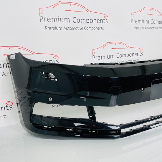 VW Touran Front Bumper Mk2 Highline Genuine Black 5ta807221a | 2015–2020 [aj42]
