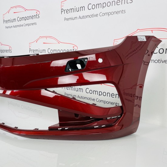 VW Golf Sv Sportsvan Front Bumper Genuine Red 510807221 | 2017-2021 [aj94]
