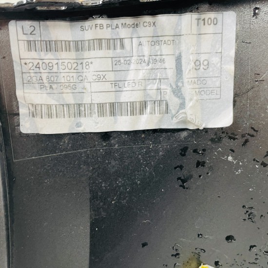 VW T Roc Front Bumper R Line Face Lift Genuine Black 2ga807217 | 2022 – 2024 VW T Roc Front Bumper R Line Face Lift Genuine Black 2ga807217 | 2022 – 2024