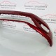 VW Golf Sportsvan Front Bumper Sv Genuine Red 510807221f | 2015–2018 [at48]