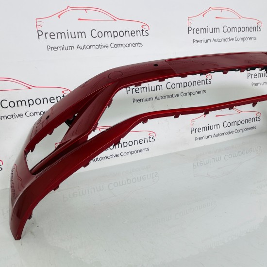VW Golf Sportsvan Front Bumper Sv Genuine Red 510807221f | 2015–2018 [at48]