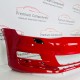 VW Golf Front Bumper Mk7 Se Genuine Red 5g0807221 | 2013–2017 [Bb31]