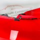 VW Polo Front Bumper Mk6 Se Genuine Red 2gs807221a | 2017 - 2022 [al54]