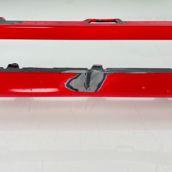 VW Polo Front Bumper Mk6 Se Genuine Red 2gs807221a | 2017 - 2022 [al54]