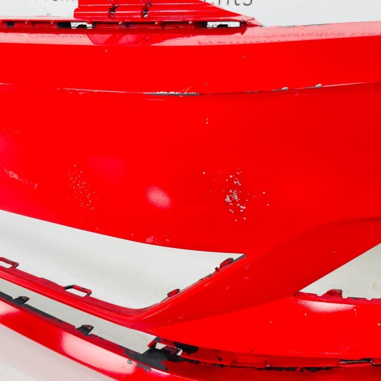 VW Polo Front Bumper Mk6 Se Genuine Red 2gs807221a | 2017 - 2022 [al54]