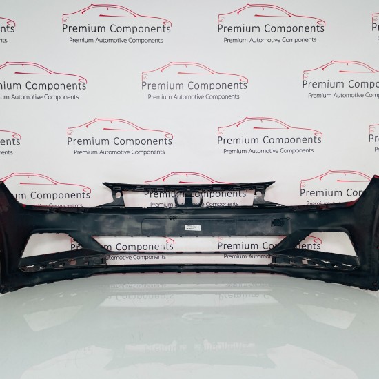 VW Polo Front Bumper Mk6 Se Genuine Red 2gs807221a | 2017 - 2022 [al54]