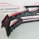VW Polo Front Bumper Mk6 Se Genuine Red 2gs807221a | 2017 - 2022 [al54]