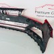 VW Polo Front Bumper Mk6 Se Genuine Red 2gs807221a | 2017 - 2022 [al54]