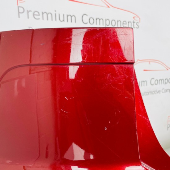 VW Golf Sv Sportsvan Rear Bumper Genuine Red -510807421h | 2017-2021 [ak40]