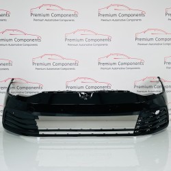 VW Golf Front Bumper Mk8 Se Genuine Black 5h0807221h | 2020-2023 [aj125]