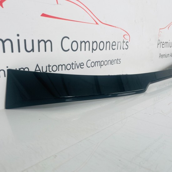 VW Polo Boot Lid Spoiler Mk6 Black R-line Gti Genuine 2g6827934 2017-2022 [za6]
