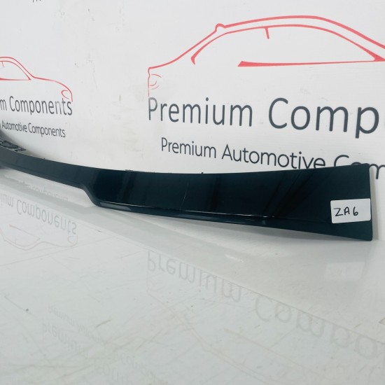 VW Polo Boot Lid Spoiler Mk6 Black R-line Gti Genuine 2g6827934 2017-2022 [za6]
