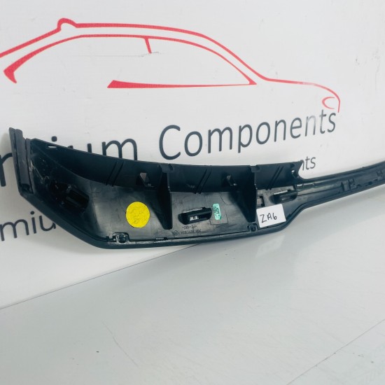 VW Polo Boot Lid Spoiler Mk6 Black R-line Gti Genuine 2g6827934 2017-2022 [za6]
