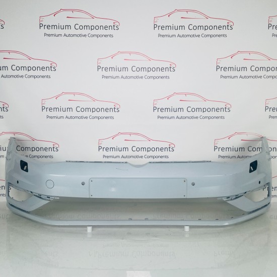 VW Golf Front Bumper Mk7.5 Facelift Se Genuine Grey 5g0807221fl 2017-2020 [Bf15]