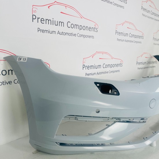 VW Golf Front Bumper Mk7.5 Facelift Se Genuine Grey 5g0807221fl 2017-2020 [Bf15]