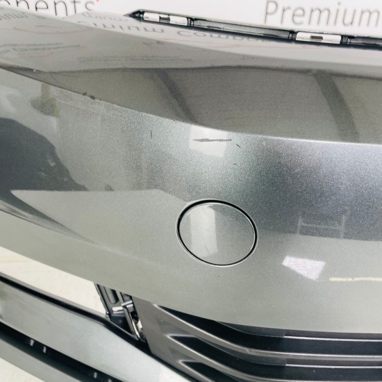 VW Touran Front Bumper Mk2 Highline Genuine Grey 5ta807221al | 2015-2021 [Bf24]