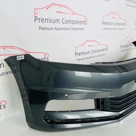 VW Touran Front Bumper Mk2 Highline Genuine Grey 5ta807221al | 2015-2021 [Bf24]