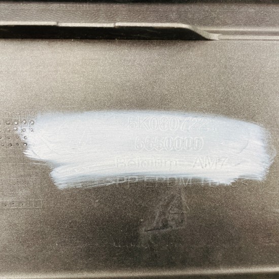 VW Golf Front Bumper Mk6 Se Genuine Silver 5k0807221 | 2017-2020 [Bc77]