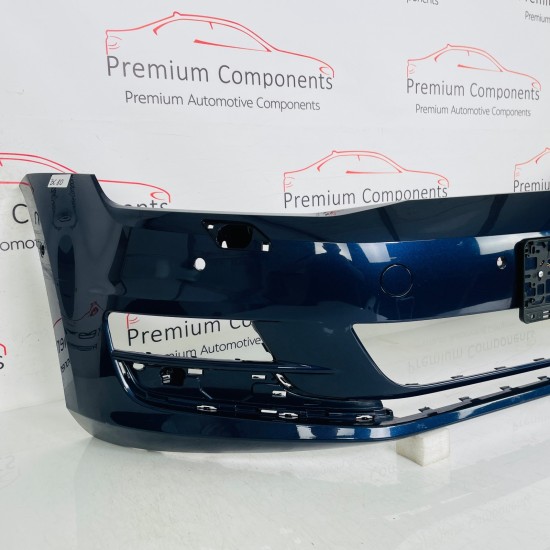 VW Golf Front Bumper Mk7 Se With Pdc Genuine Blue 5g0807221 | 2013–2017 [Bc80]