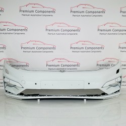 VW Touran Front Bumper R Line Genuine White 5ta807221m | 2015-2022 [Bc53]