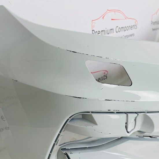 VW Touran Front Bumper R Line Genuine White 5ta807221m | 2015-2022 [Bc53]