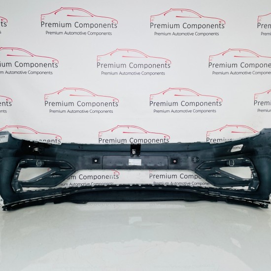 VW Touran Front Bumper R Line Genuine White 5ta807221m | 2015-2022 [Bc53]
