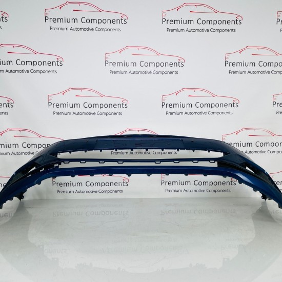 VW Polo Front Bumper Mk6 Se 2g Genuine Blue 2gs807221 | 2017-2021 [Bf34]