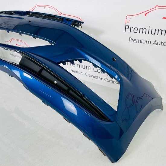 VW Polo Front Bumper Mk6 Se 2g Genuine Blue 2gs807221 | 2017-2021 [Bf34]