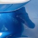 VW Polo Front Bumper Mk6 Se 2g Genuine Blue 2gs807221 | 2017-2021 [Bf34]