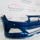 VW Polo Front Bumper Mk6 Se 2g Genuine Blue 2gs807221 | 2017-2021 [Bf34]