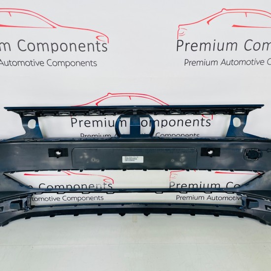 VW Polo Front Bumper Mk6 Se 2g Genuine Blue 2gs807221 | 2017-2021 [Bf34]