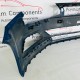 VW Polo Front Bumper Mk6 Se 2g Genuine Blue 2gs807221 | 2017-2021 [Bf34]