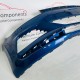 VW Polo Front Bumper Mk6 Se 2g Genuine Blue 2gs807221 | 2017-2021 [Bf34]