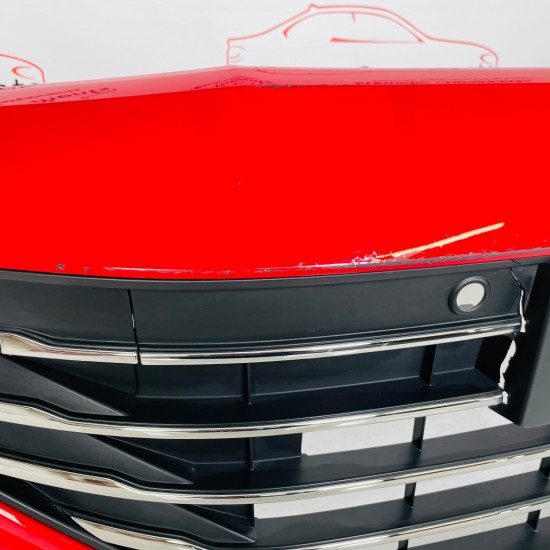 VW Passat Front Bumper B9 R Line Genuine Red 3j0807221 | 2024–2026 [Bf39]