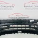 VW Tiguan Front Bumper R Line Mk2 Genuine Grey 5na807221d | 2021–2023 [at105]