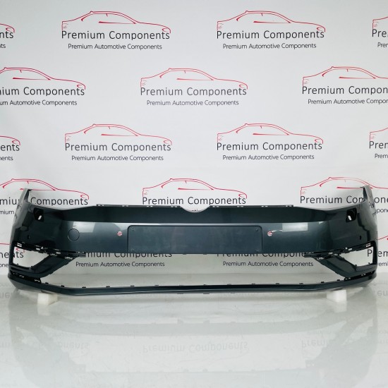 VW Golf Front Bumper Mk7.5 Facelift Se Genuine Grey 5g0807221 | 2017-2020 [Bf42]