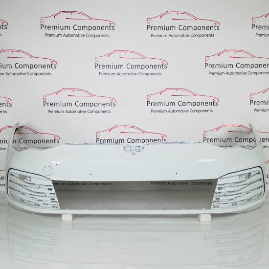 VW Golf Front Bumper Mk8 Se Genuine White 5h0807221j | 2020-2023 [Ba136]