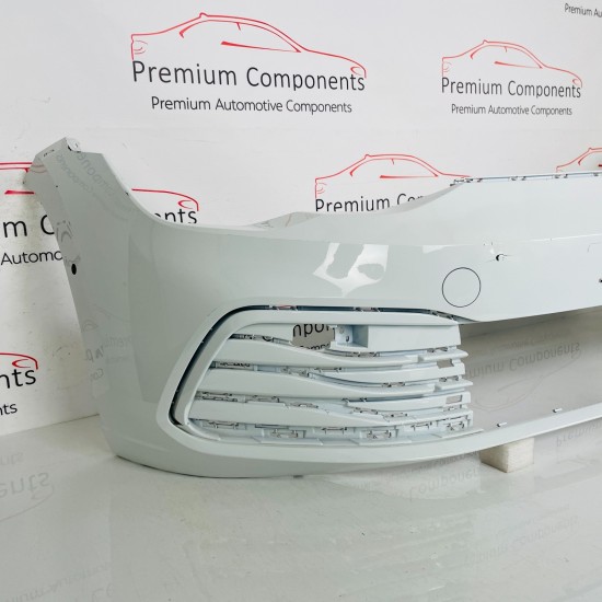 VW Golf Front Bumper Mk8 Se Genuine White 5h0807221j | 2020-2023 [Ba136]
