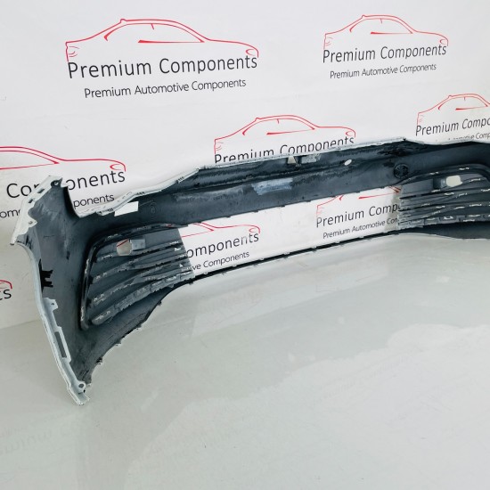 VW Golf Front Bumper Mk8 Se Genuine White 5h0807221j | 2020-2023 [Ba136]