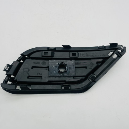 VW T Roc Grill Rear Bumper Right Side Genuine 2ga807246c | 2017-2022 [za150]