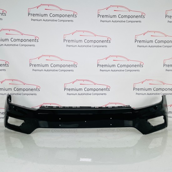 VW Tiguan Front Bumper Se Genuine Black 5na807221 | 2016-2019 [Bf64]