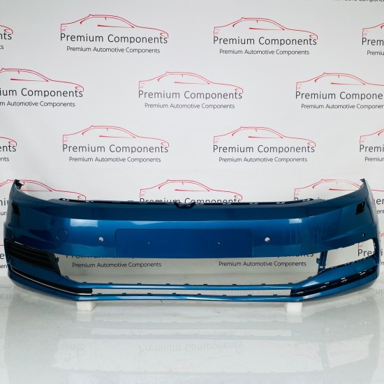 VW Touran Front Bumper Mk2 Highline Genuine Blue 5ta807221al | 2015-2021 [Bf69]
